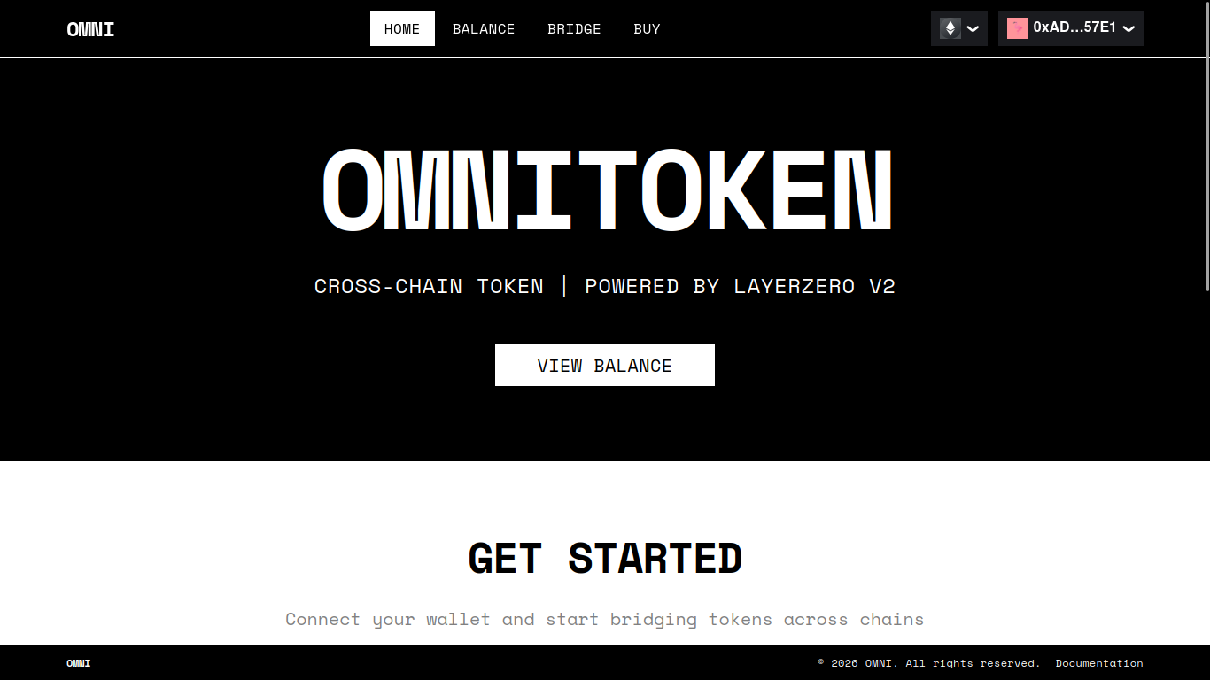 OmniToken — Cross-Chain Token